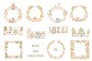 Cute Woodland Friends Collection, an Animal Illustration by MayaNavits (Thumbnail 7 of 12)