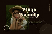 Minthe Elegant Serif Font, a Serif Font by Graphicxell (Thumbnail 7 of 10)