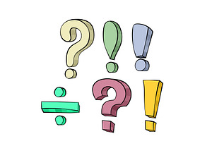 Vector illustration of text marks, an Object Illustration by piter.goskov
