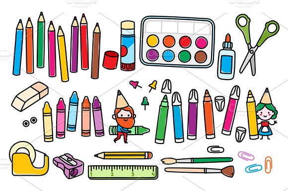 Arts and Crafts Supplies and Gnomes preview 4