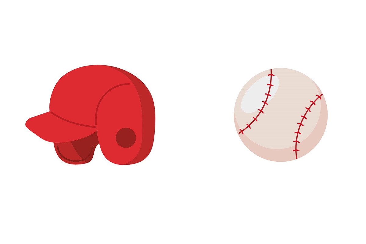 Sport Baseball Icons Set preview 2