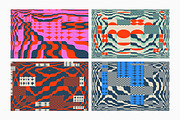 Geometric Vector Backgrounds V01, a Background Graphic by dvtchk (Thumbnail 5 of 7)