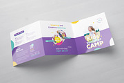 Kids Summer Camp Square Trifold, a Brochure Template by Designsoul14 (Thumbnail 5 of 5)
