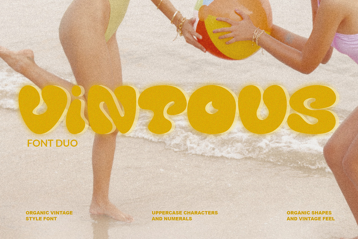 Vintage Retro Font Duo - Vintous, a Sans Serif Font by CreativeFolks (Photo 1 of 18)
