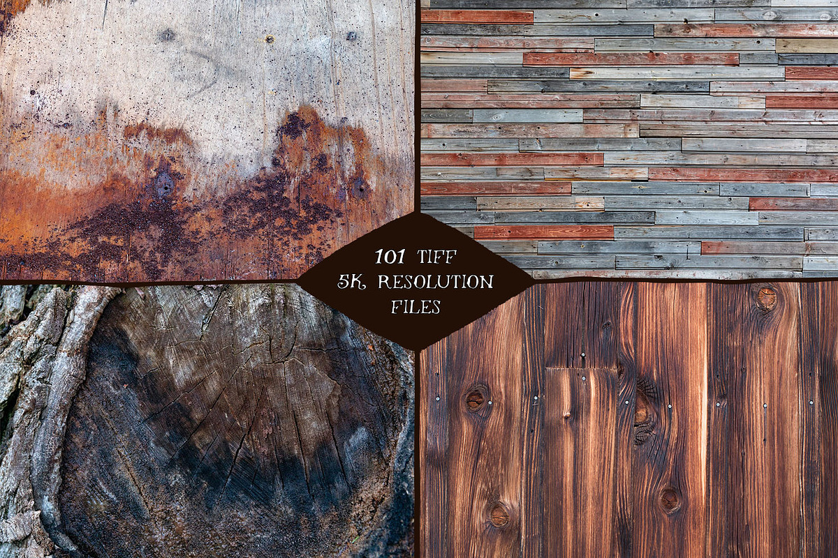 The Woody II - 101 wood textures, a Texture Graphic by Madebyvadim (Photo 2 of 7)