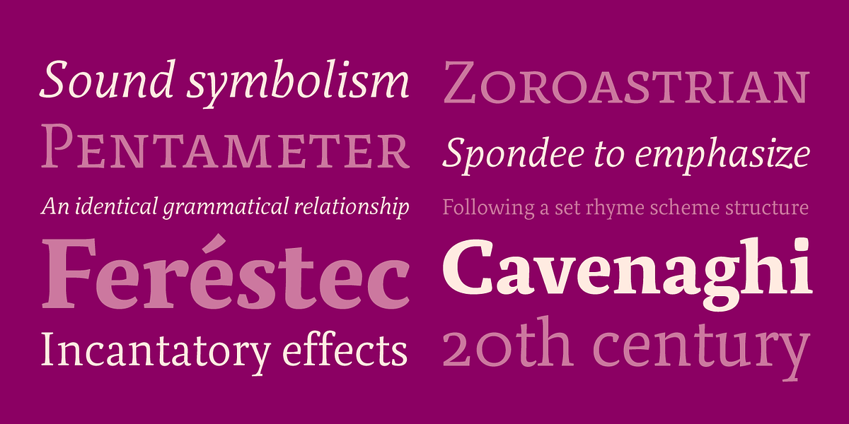 Relato Serif, a Serif Font by Emtype Foundry (Photo 1 of 10)