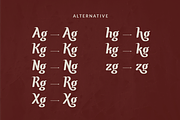 Chunky Wally Font, a Serif Font by Patria Ari (P4tcreativa) (Thumbnail 14 of 17)