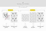 Black & White Winter Patterns, a Pattern Graphic by Lisa Glanz (Thumbnail 9 of 13)