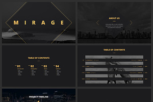 Mirage Presentation Template