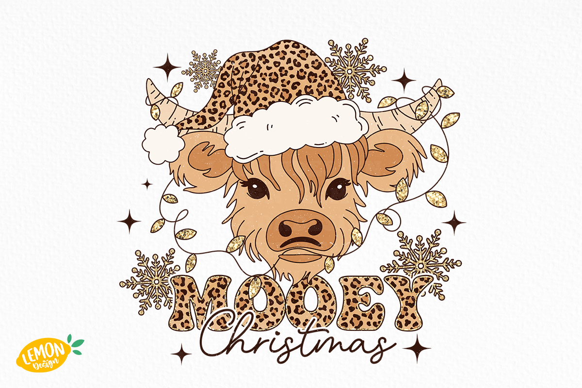 Leopard Christmas PNG Sublimation, a Seasonal Illustration by LemonDesign (Photo 13 of 13)
