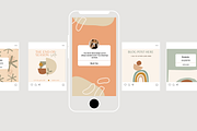 Boho Social Media Templates, a Device Mockup by Le Maison Bohem (Thumbnail 2 of 10)