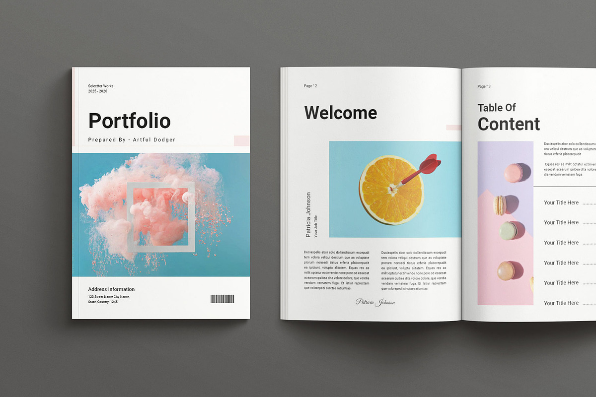 Portfolio Layout preview 2