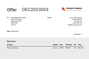 Airtable Invoice & Offer Generator, a Templates & Theme by HI Airtable Templates (Thumbnail 7 of 14)