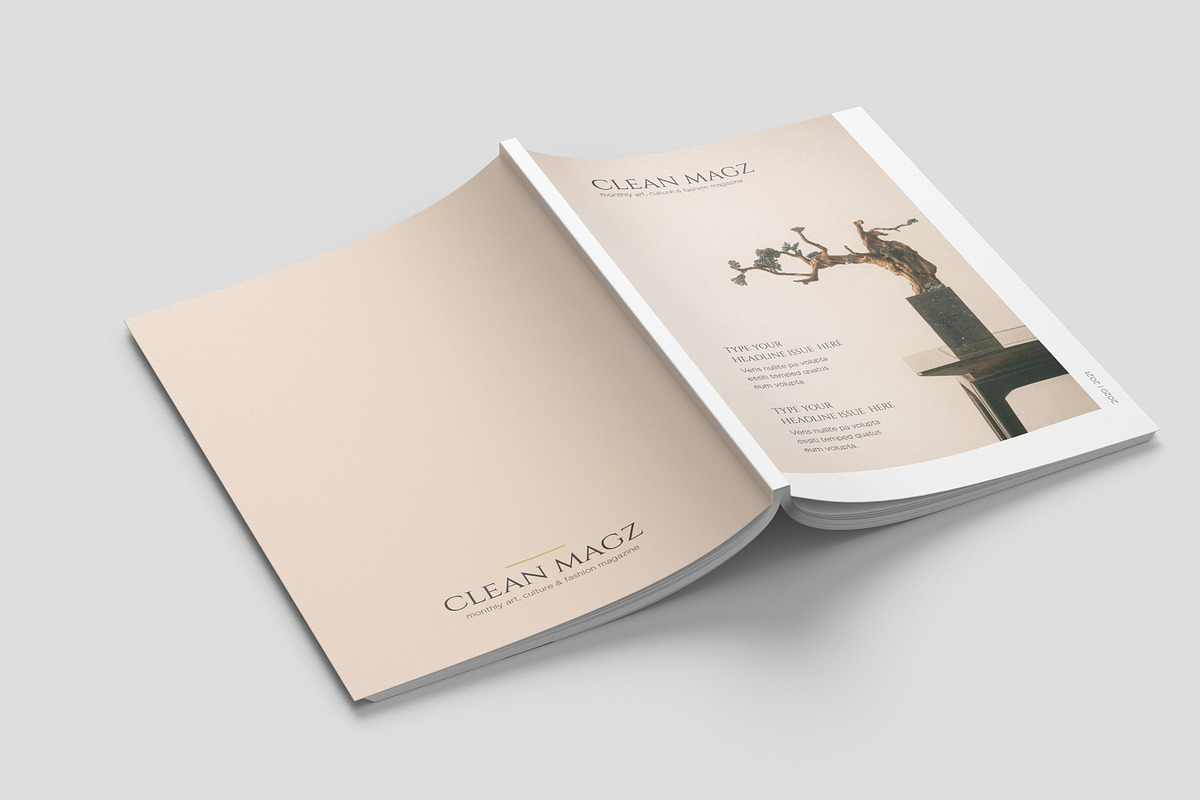 A5 Clean Magz, a Magazine Template by Bookrak Graphic Design (Photo 12 of 12)