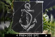 Ship Anchor Rope Nautical Ocean, a Background Graphic by LaseredNinja (Thumbnail 6 of 7)