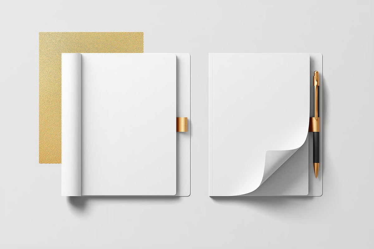 Notebook Mockup, a Product Mockup by zpackcreative (Photo 2 of 4)