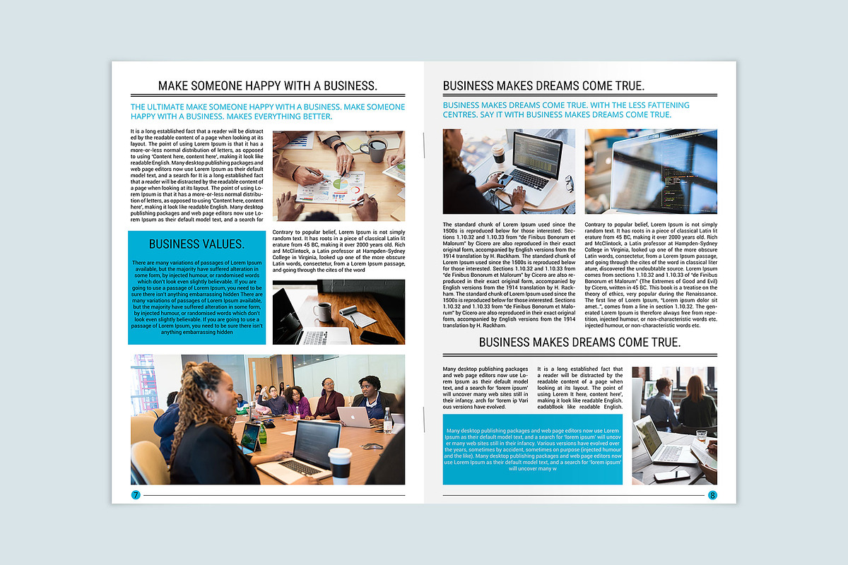 Newsletter, a Brochure Template by ROJI CREATOR (Photo 5 of 8)