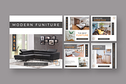Modern Funiture - Instagram Post, a Social Media Template by UnicodeID (Thumbnail 1 of 4)