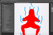 Glass Dispersion Photoshop Action, an Action Add-On by MRI STUDIO (Thumbnail 4 of 13)