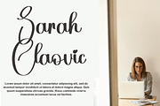 Gastonia, a Handwritten Font by FreshTypeINK (Thumbnail 2 of 8)