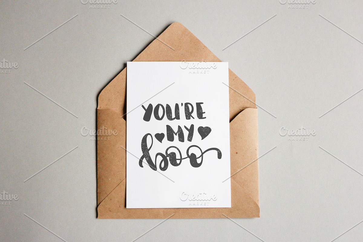 10 Valentine's Day handdrawn quotes., a Texture Illustration by Wewhitelist (Photo 6 of 9)