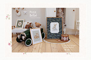 Petit Bébé Nursery Frames Mockups, a Household Mockup by Muse Mockups (Thumbnail 11 of 19)