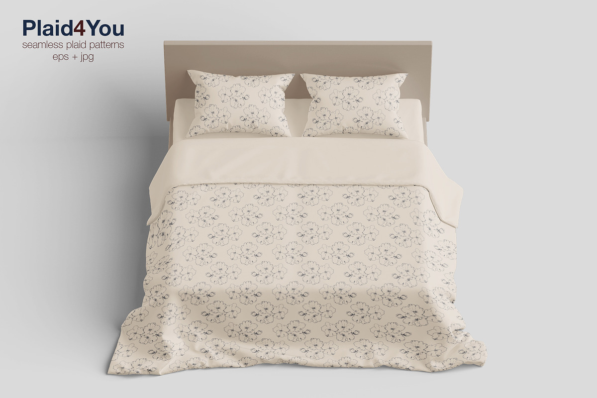 Floral & Flowers Seamless Pattern, a Pattern Graphic by Plaid4You (Photo 8 of 15)