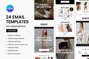 24 Canva Email Template Flow Designs