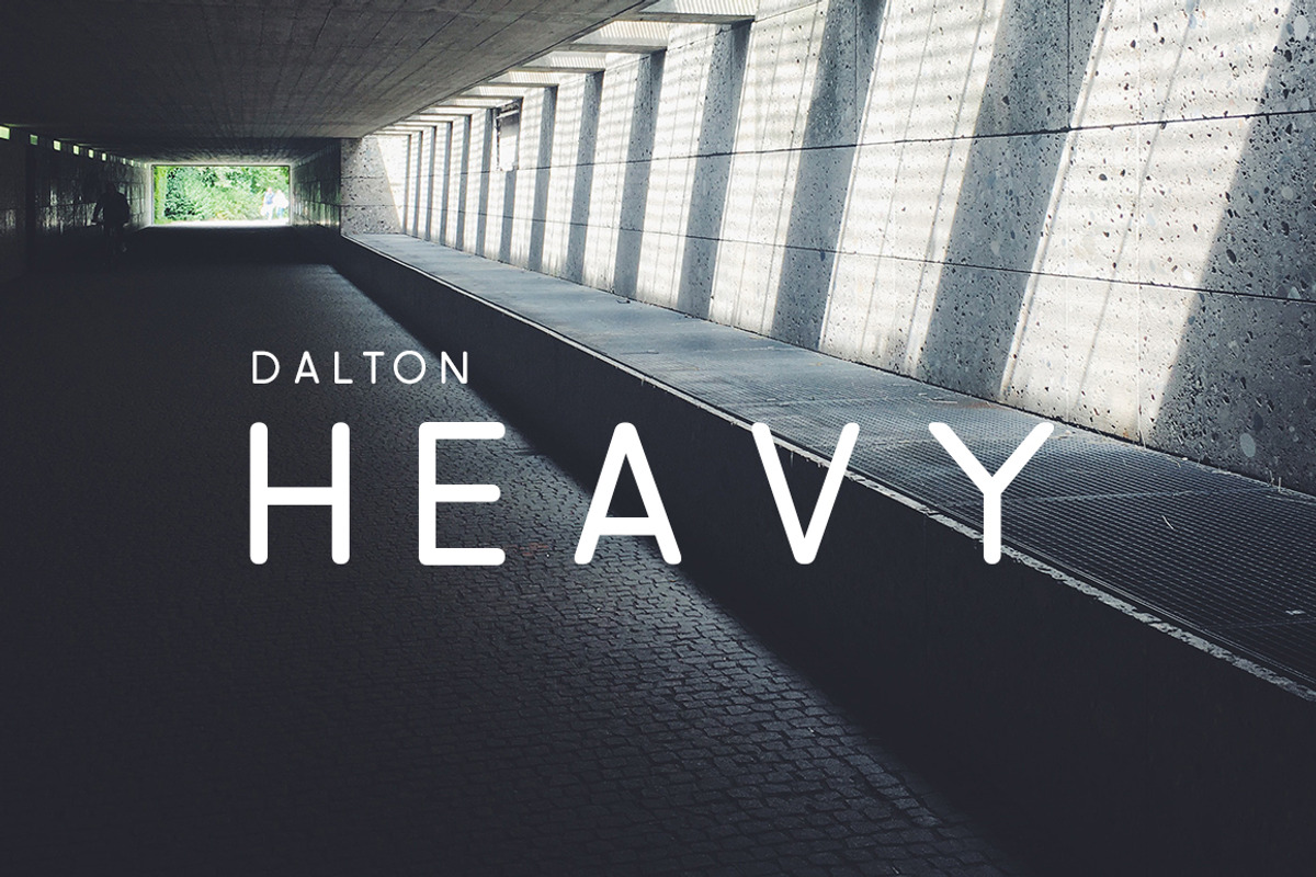 Dalton | A Sleek Rounded Font Family, a Sans Serif Font by Zone 6 (Photo 13 of 14)