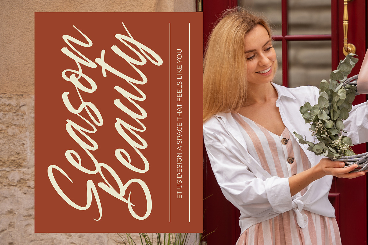 Esylon Sparted Bold Brush Type Font, a Script Font by Letterena Studios Script (Photo 3 of 20)