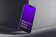 K-Mockups: iPhone 15 Pro, an iPhone Mockup by ls.graphics (Thumbnail 4 of 10)