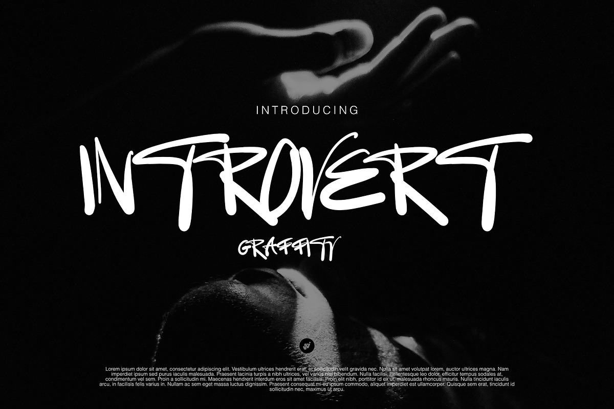 Introvert Graffity Font, a Blackletter Font by WAP (Photo 1 of 5)
