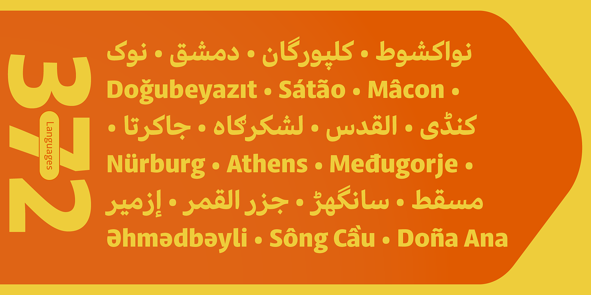 Jali Arabic, a Sans Serif Font by Foundry5 (Photo 3 of 10)