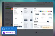 Nifty - Responsive Admin Template, a Bootstrap Template by ThemeOn (Thumbnail 2 of 4)