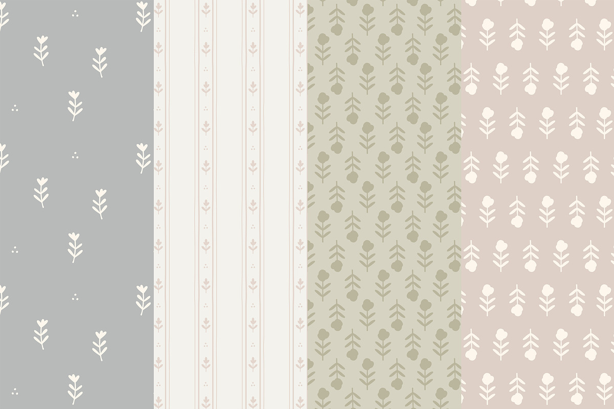 Timeless Serenity Pattern Collection, a Pattern Graphic by Emilie Cliche (Photo 5 of 9)
