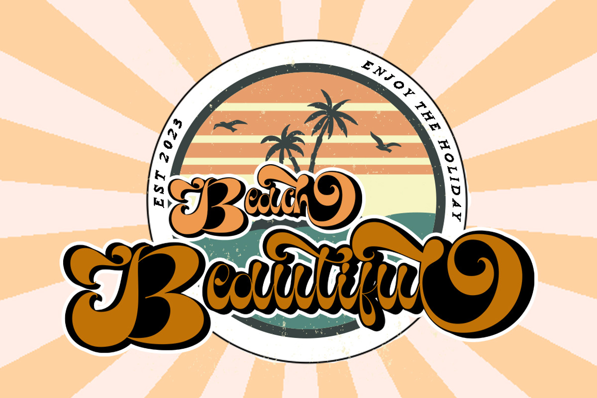 Break Monday, a Script Font by TM Type (Photo 4 of 10)