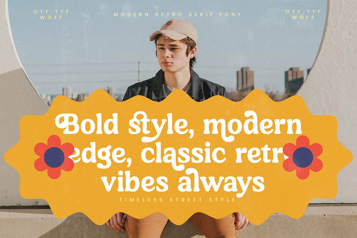 Wildstar Silentos Modern Retro, a Serif Font by timelesstype.co (Photo 12 of 20)