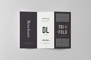 Tri-Fold DL Brochure Mock-up, an Advertising Mockup by zippypixelstudio (Thumbnail 2 of 11)