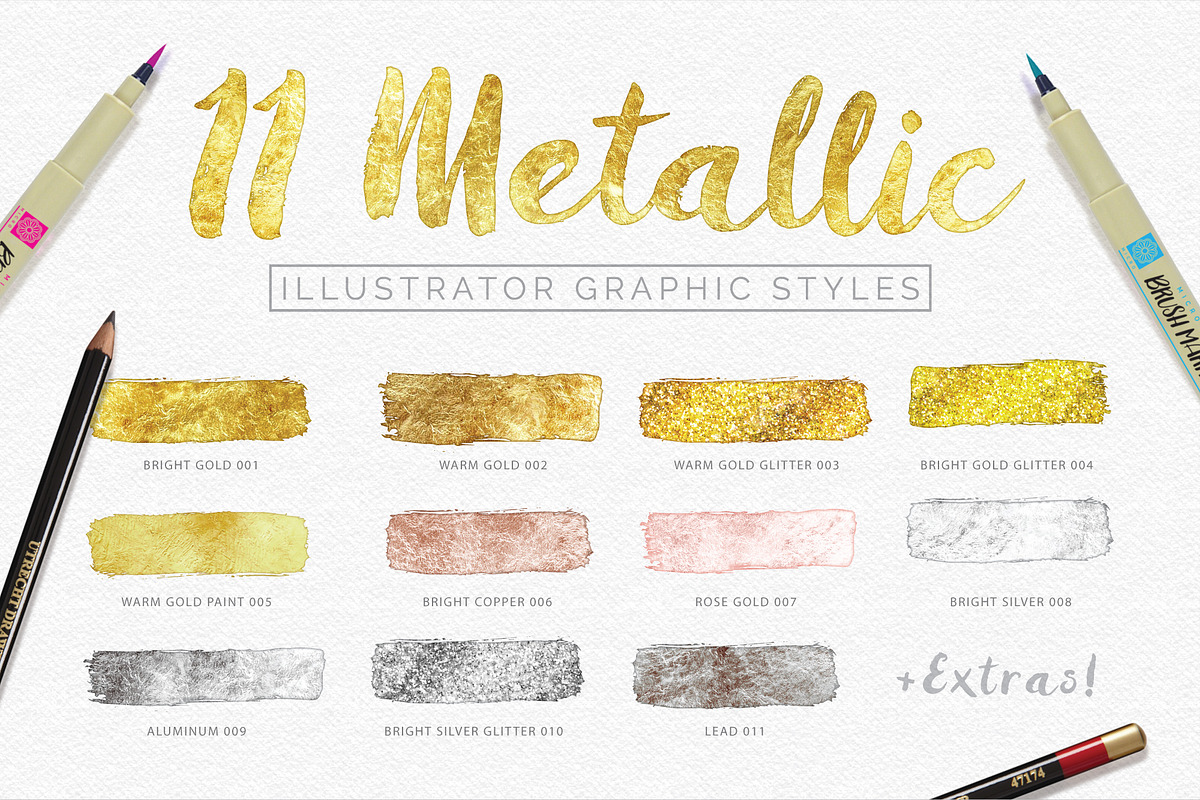 Instant Gold Foil Effect + More, a Plug-in Add-On by Drifter Studio (Photo 2 of 3)
