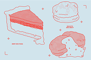 American Food Vector Illustrations, a Food Illustration by TheFoodAtlas (Thumbnail 6 of 19)