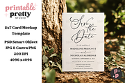 Forest Floor Card Mockup PSD, a Product Mockup by Printable Pretty Studio (Thumbnail 5 of 7)