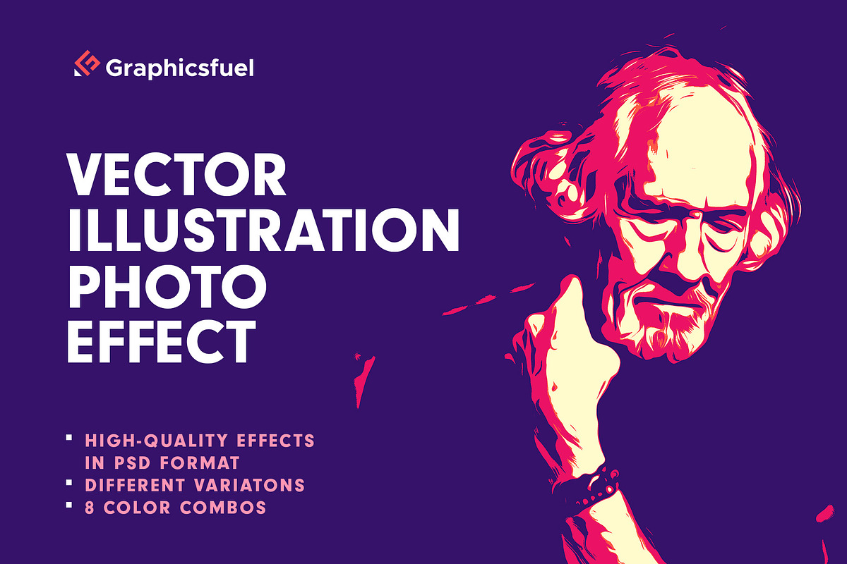 Vector Illustration Photo Effect, a Brushes & More by Graphicsfuel (Photo 1 of 6)