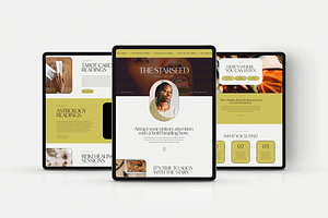 Spiritual Business Website Template