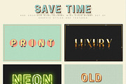 Retro Graphic Styles, a Layer Style Add-On by Modern vector (Thumbnail 12 of 12)