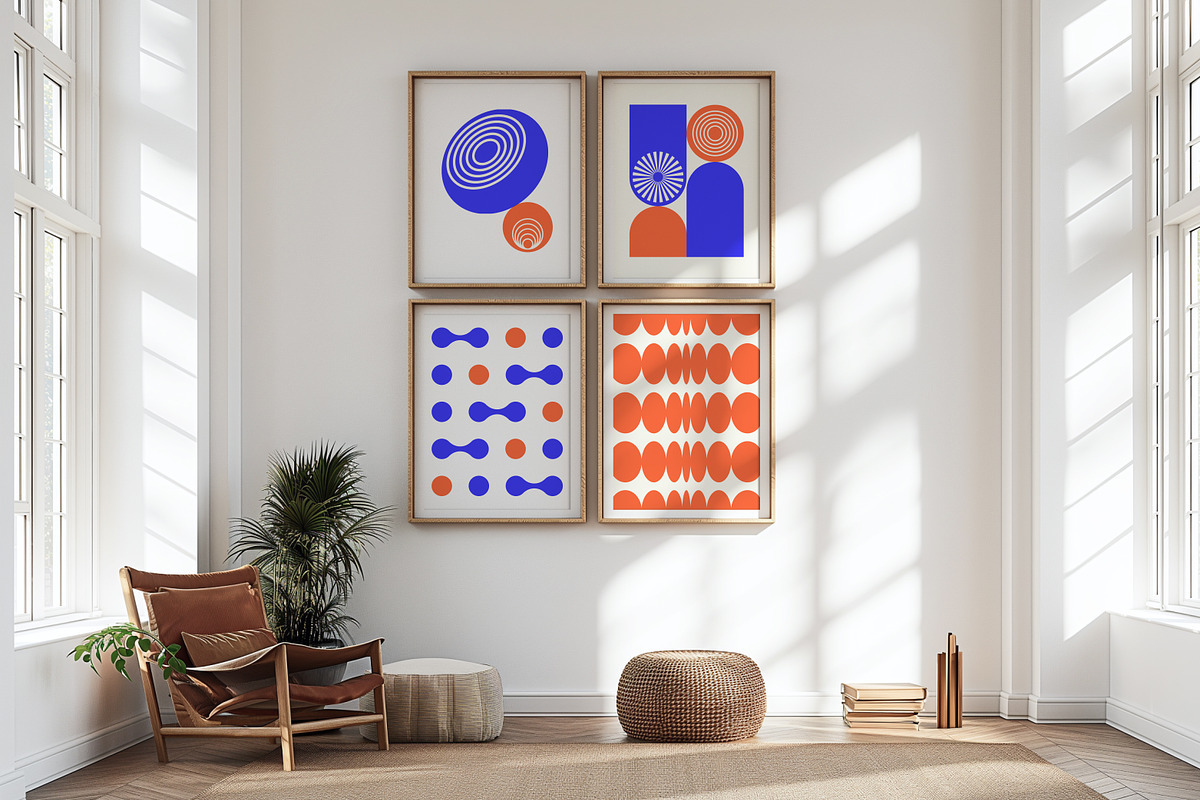 Floral Geometry / Graphic & Prints, a Decorative Illustration by by Margo (Photo 4 of 12)