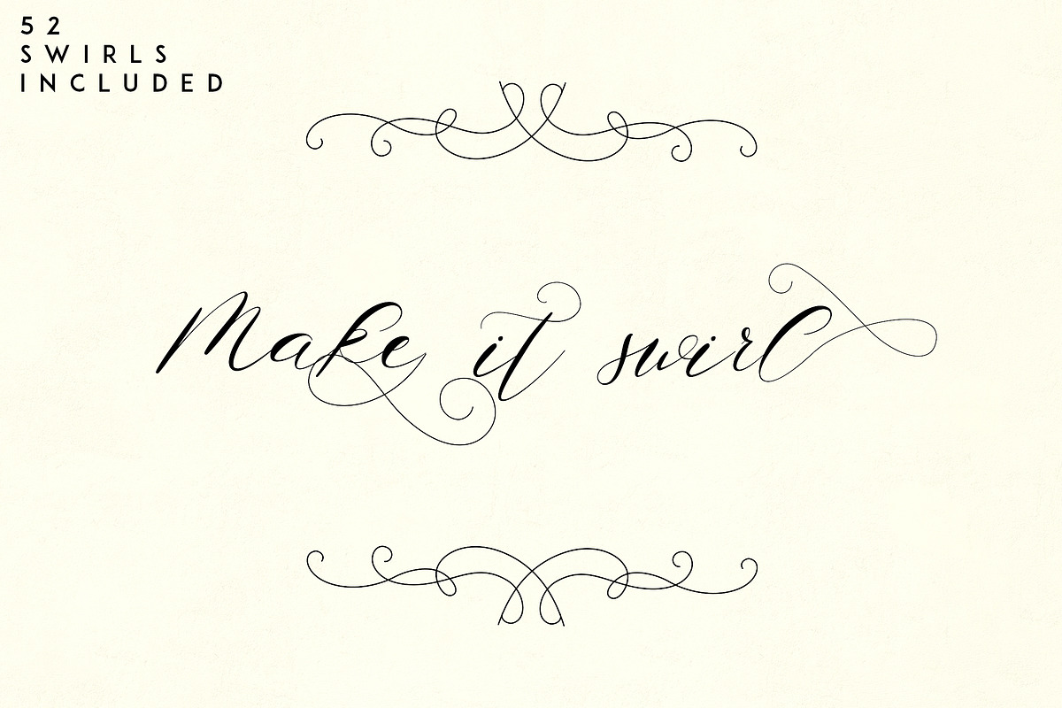 Zemarah script - 3 styles + Extras preview 3