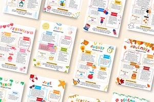 Teachers Newsletters Templates