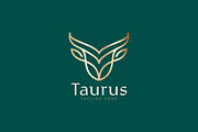 Abstract Elegant Bull Logo Taurus, a Branding & Logo Template by Signatoro (Thumbnail 1 of 2)