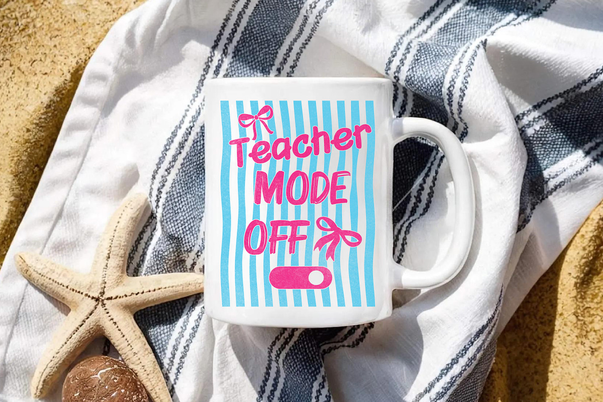 Teacher Mode Off Summer PNG, a Work Illustration by Dream Creation (Photo 4 of 8)