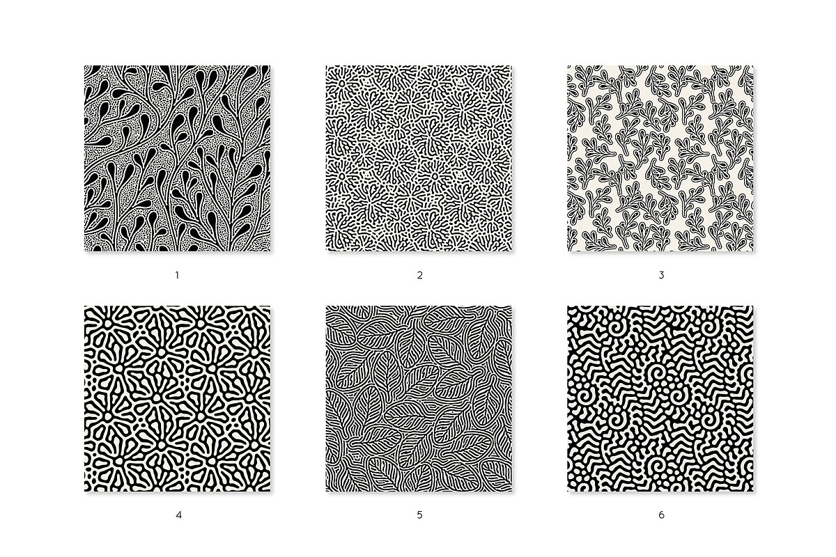 Seamless Patterns Bundle | Vol. 3, a Pattern Graphic by Curly_Pat (Photo 3 of 14)